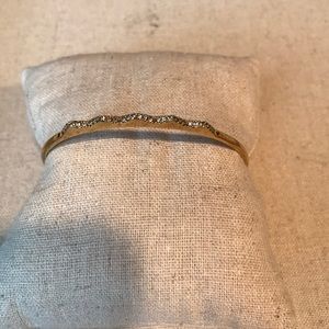 Stella and Dot pave chevron cuff